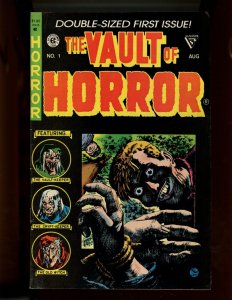 (1990) The Vault of Horror #1 - DOUBLE-SIZED FIRST ISSUE! (4.5/5.0)