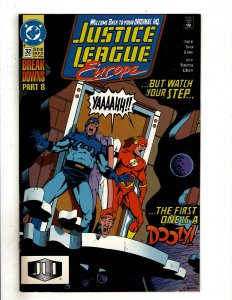 Justice League Europe #32 (1991) YY8