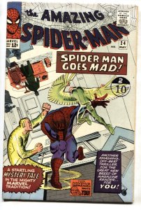 Amazing Spider-Man #24 -- Silver-Age Marvel -- 1965 -- comic book -- FN+