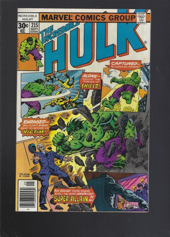 The Incredible Hulk #215 (1977)