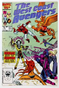 West Coast Avengers #10 (1986) 1st appearance of Headlok