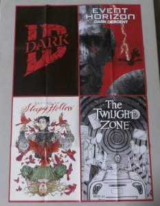 IDW Dark Poster - Event Horizon - Twilight Zone - Sleepy Hollow ; IDW (1127-F)