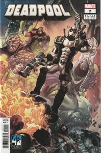 Deadpool # 2 Black Suit Variant Cover NM Marvel 2024 [Y2]