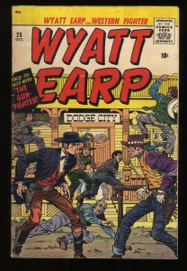 Wyatt Earp #25 VG+ 4.5 Jack Kirby Dick Ayers Art!