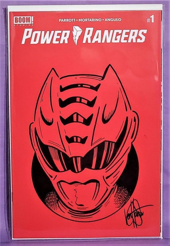 POWER RANGERS #1 Signed Remarked by Ken Haeser Limited Cover Boom Comics