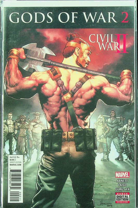 Gods of War #1-4 (Jun-Sep 2016, Marvel) - Comic Set of 4 - Near Mint