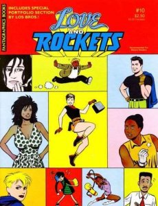 Love And Rockets #10 FN ; Fantagraphics | 1st print Hernandez Bros.