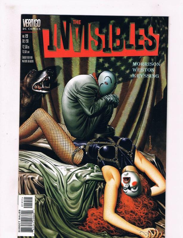 The Invisibles #19 FN DC Vertigo Comics Comic Book Morrison 1997 DE36