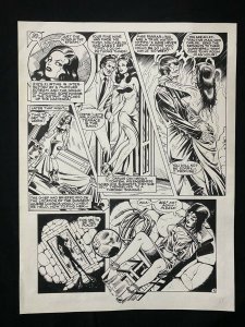 Original Art Unpublished 6 Page Senorita Rio Story- Black- Heike