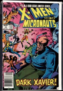 The X-Men and The Micronauts #4 (1984) Micronauts / Enigma Force