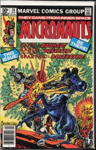 Micronauts #28 (1981) Micronauts