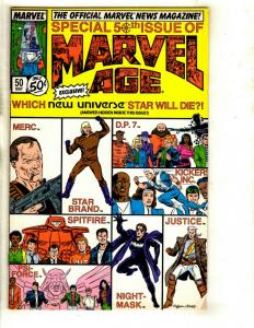 10 Marvel Age Marvel Comics # 40 41 42 44 45 46 47 48 49 50 Stan Lee NP10