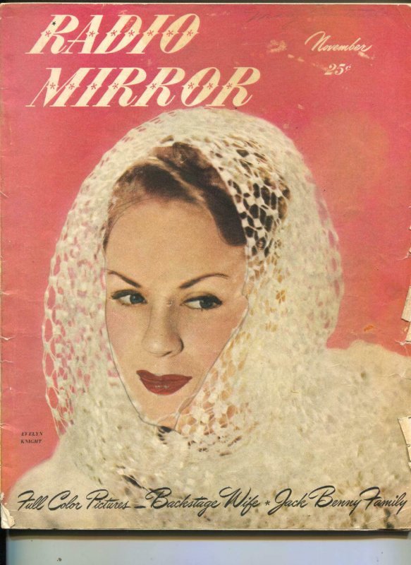 Radio Mirror-Evelyn Knight-Kate Smith-Dale Banks-Ken Alden-Nov-1947