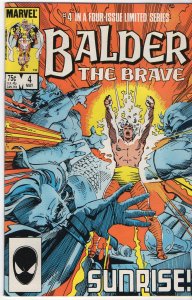 Balder the Brave #1-4 (1986)  #1 VF/NM, #2-4 each VF  complete set  Simonson art