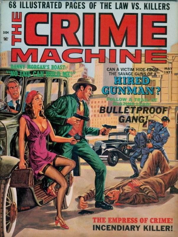 The Crime Machine (1971) Skywald Publishing B&W Jack Kirby