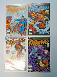 Red Tornado set #1 to #4 8.0 VF 4 different books (1985)