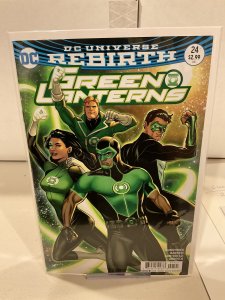 Green Lanterns #24  9.0 (our highest grade)  Emanuela Lupacchino Variant!