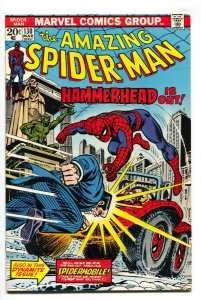 AMAZING SPIDER-MAN #130 comic book-MARVEL COMICS-HAMMERHEAD VF