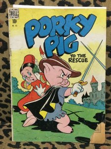 PORKY PIG To The Rescue #191 Dell 1948 Good Condition RARE!