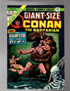 CONAN THE BARBARIAN GS  2 VG+ Dec. 1974 