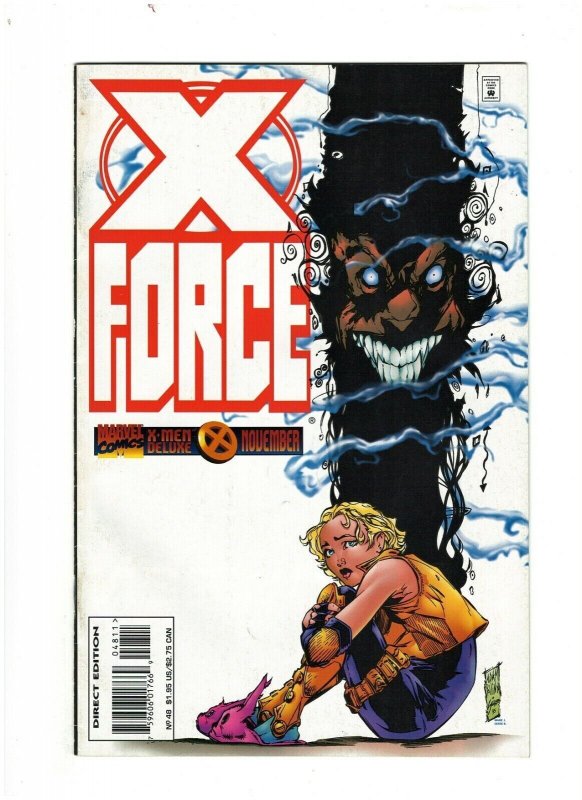 X-Force #48 Marvel Comics 1995 Jeph Loeb Boom Boom VF+ 8.5