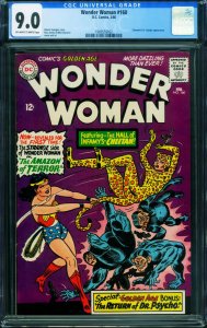 WONDER WOMAN #160 CGC 9.0 First Silver-Age CHEETAH 1966-1989559002