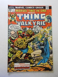 Marvel Two-in-One #7 (1975) FN+ Condition! MVS intact!