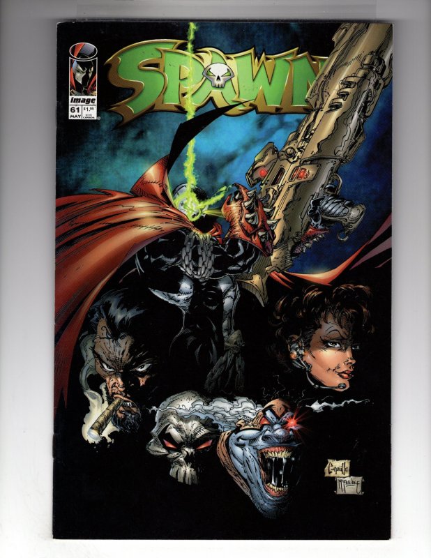 Spawn #61 (1997) 1st Jessica Priest Cameo  ~ Later She-Spawn! / MC#61