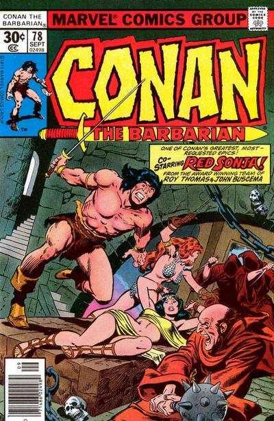 Conan the Barbarian (1970 series) #78, VF (Stock photo)