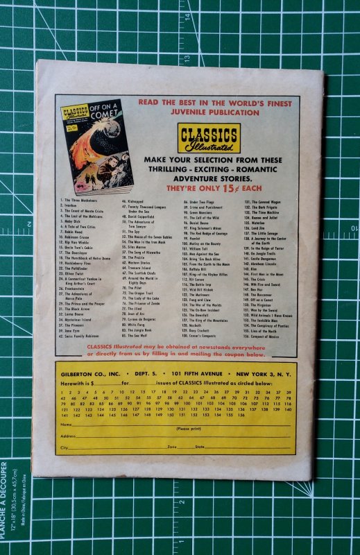 Classics Illustrated #146 (1958)