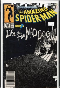 The Amazing Spider-Man #295 Newsstand Edition (1987) Spider-Man