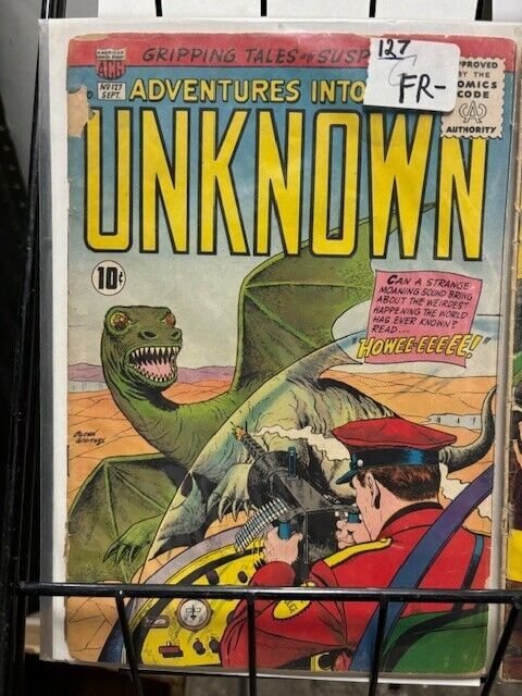 ADVENTURES INTO THE UNKNOWN Lot FAIR-VERY GOOD Silver Age Ogden Whitney ACG