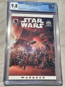 Star Wars Fan Club Special Promotional Wraparound Sanda 2008 Census /8 CGC 9.8