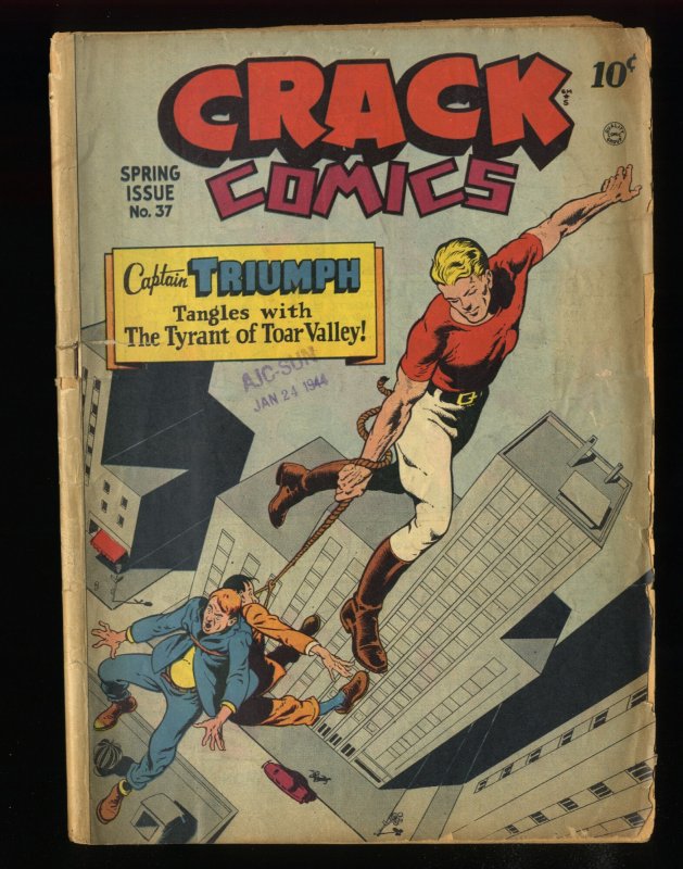 Crack Comics #37 GD 2.0