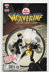 All-New Wolverine #5 (2016) Wolverine