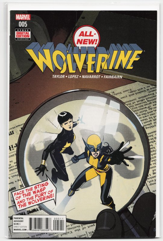 All-New Wolverine #5 (2016) Wolverine