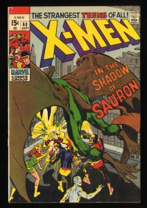 X-Men #60 FN 6.0 1st Appearance Sauron Neal Adams Art!