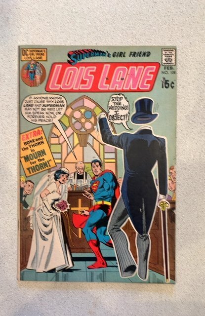 Superman's Girl Friend, Lois Lane #108 (1971) Dick Giordano Cover