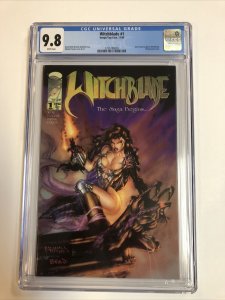 Witchblade (1995) # 1 (CGC 9.8 WP) 1st Solo By Michael Turner