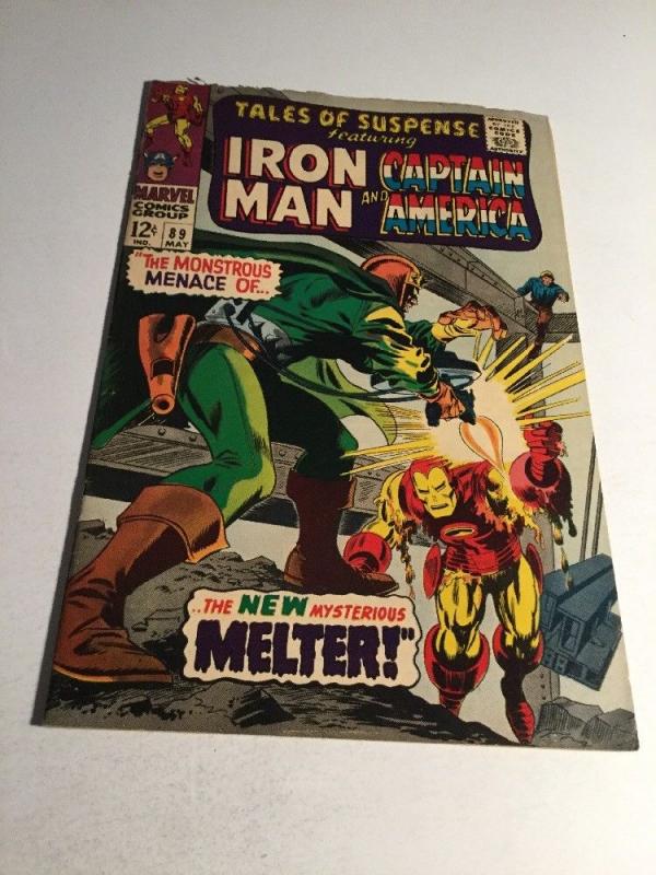 Tales Of Suspense 89 Fn Fine 6.0 Silver Age