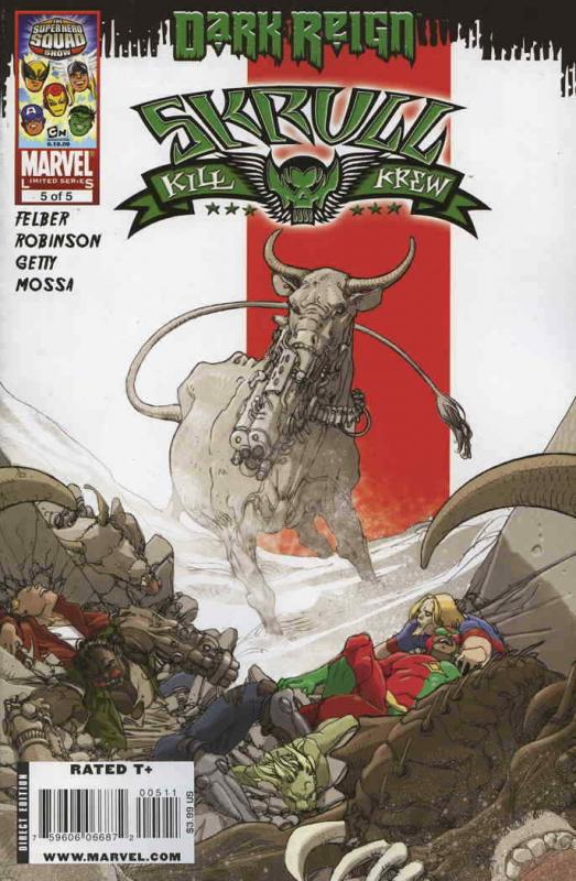 Skrull Kill Krew (2nd Series) #5 VF/NM; Marvel | save on shipping - details insi