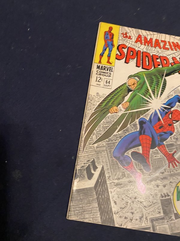 The Amazing Spider-Man #64 (1968)vs the vulture