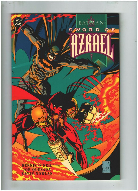 Batman Sword of Azrael Trade Paperback FN/VF 7.0 1st Print DC Comics Joe Quesada