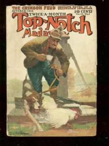 TOP-NOTCH OCT 1 1912 STREET AND SMITH PULP BOXING STORY VG