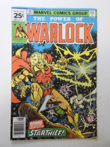 Warlock #14 (1976) VG+ Condition moisture stain bc