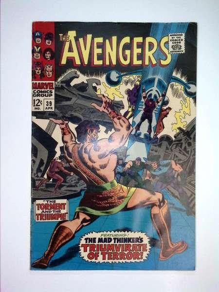 Avengers (1963 series) #39, VG+ (Actual scan)