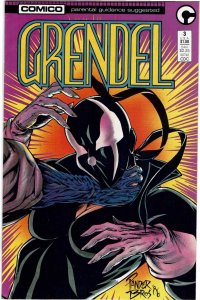 Grendel #3 (1986 v2) Comico Matt Wagner NM-