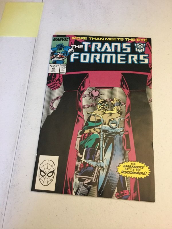 Transformers 46 Nm- Near Mint- Marvel Comics