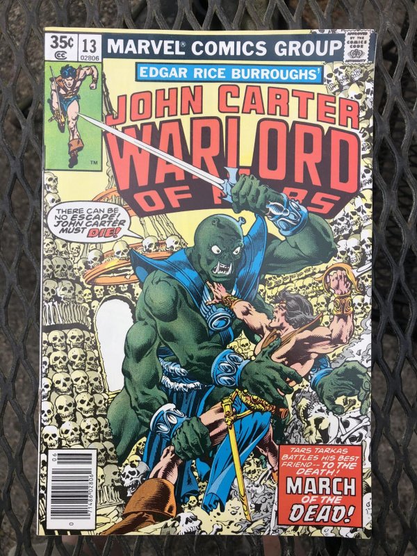 John Carter Warlord of Mars #13  (1978)