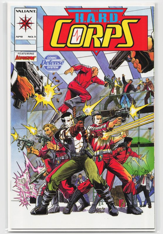 The H.A.R.D. Corps #5 Variant Cover (1993) The H.A.R.D. Corps